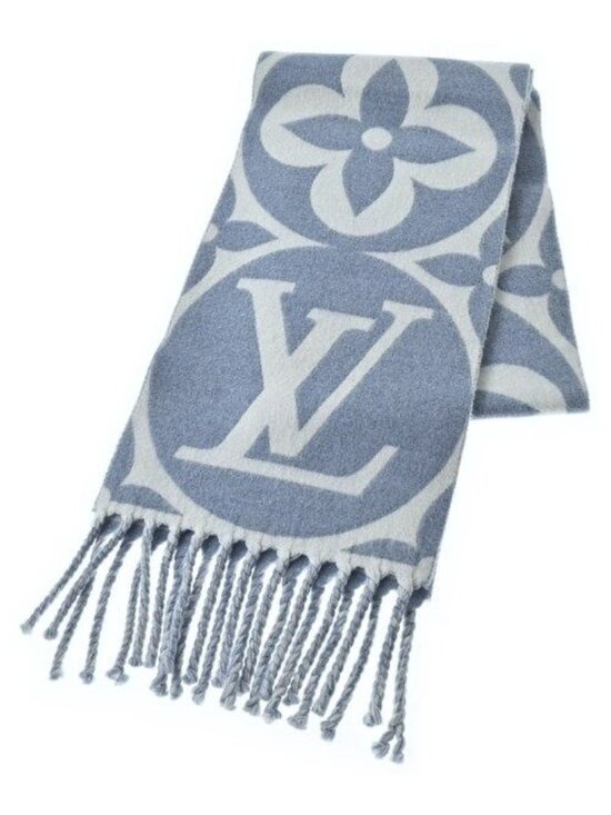 Louis Vuitton Accessories - Louis Vuitton Scarf Blue